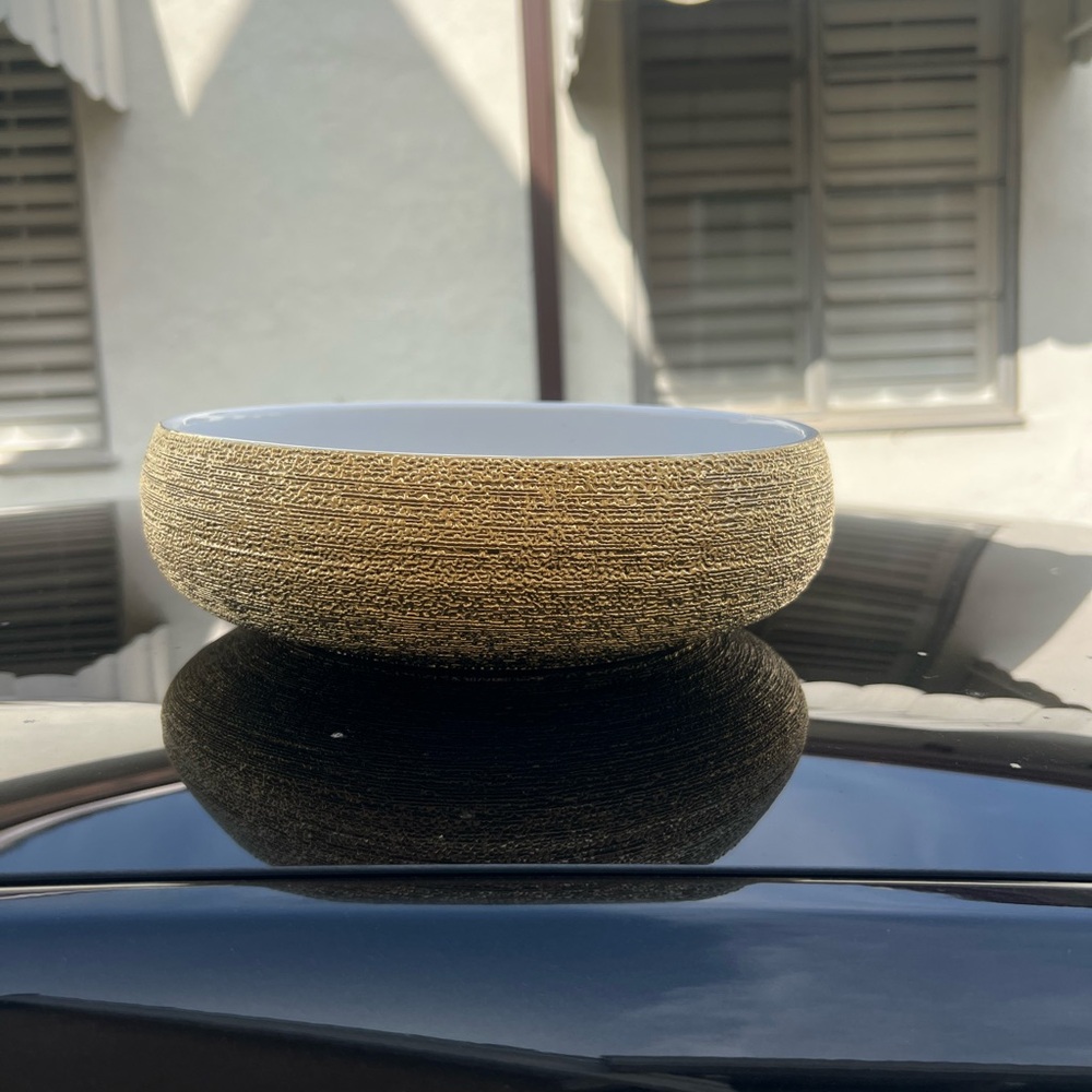 Elegant Gold Decorative Bowl